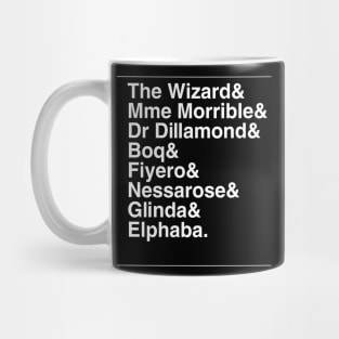 Wicked Characters Mug